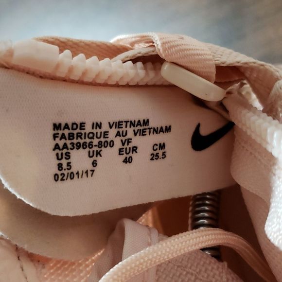 Nike SF Special Forces Air Force 1 Mid Womens Sneakers Shoes 8½ Orange Quartz - Picture 7 of 8